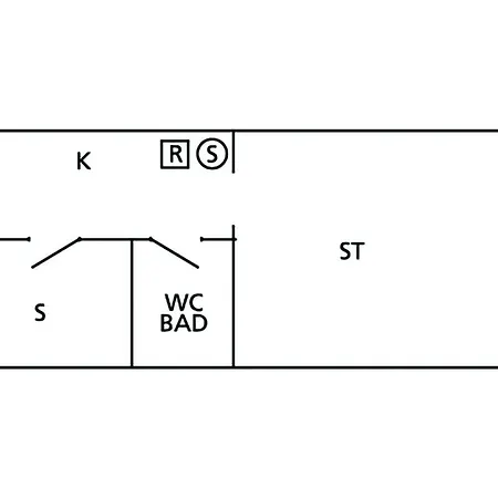 Apartment 1 Bedroom In *