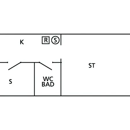 1 Bedroom In Appartement *